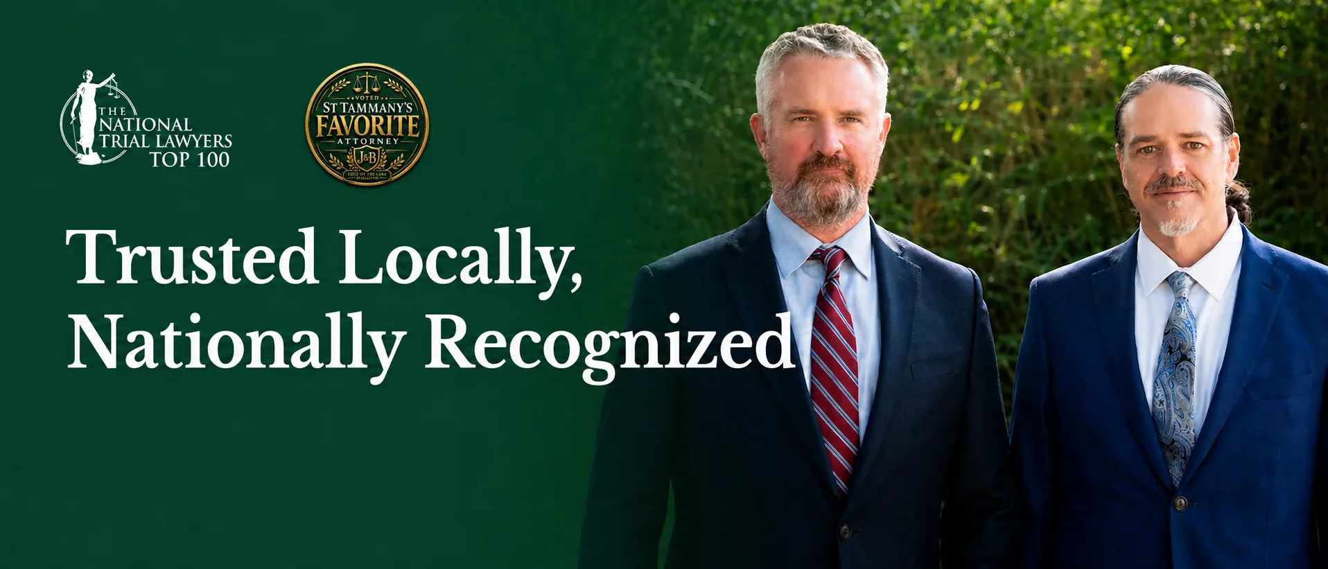 Trusted Locally, Nationally Recognized — James & Bradley Law Firm